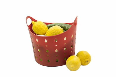Basket "CubaLibra" 5 L, red pear